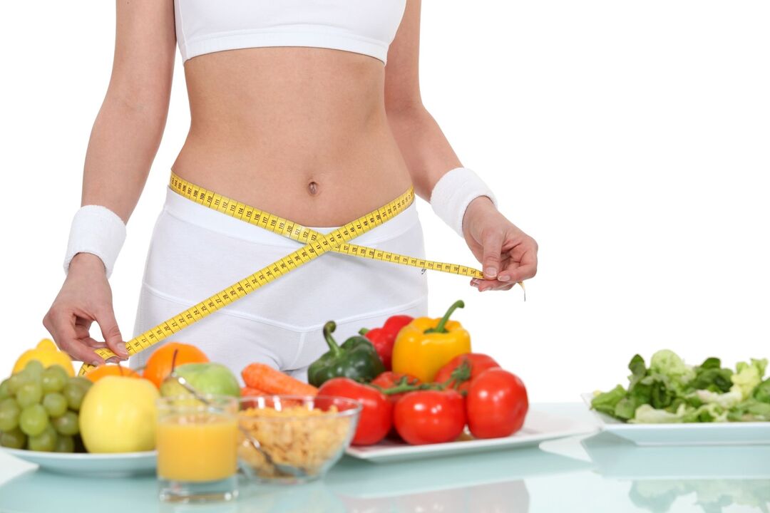 diet ditangtoskeun pikeun leungitna beurat
