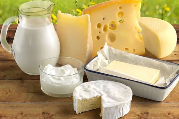 produk susu pikeun jalma anu ngagaduhan golongan getih kaopat