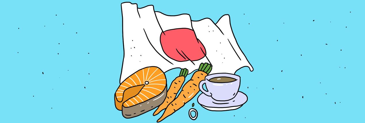 Diet Jepang pikeun leungitna beurat