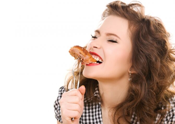 Dahar daging mangrupikeun kabutuhan pikeun Diet Dukan