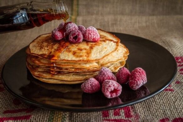 Bran pancake dina menu diet Ducan