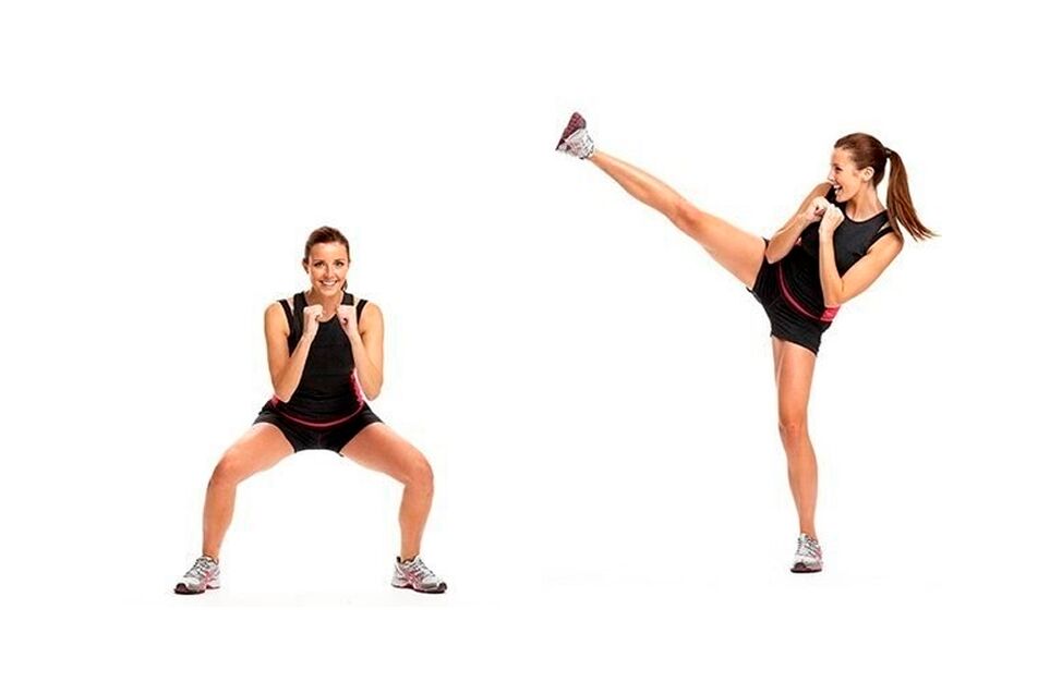 Ayun Squats pikeun Suku Langsing