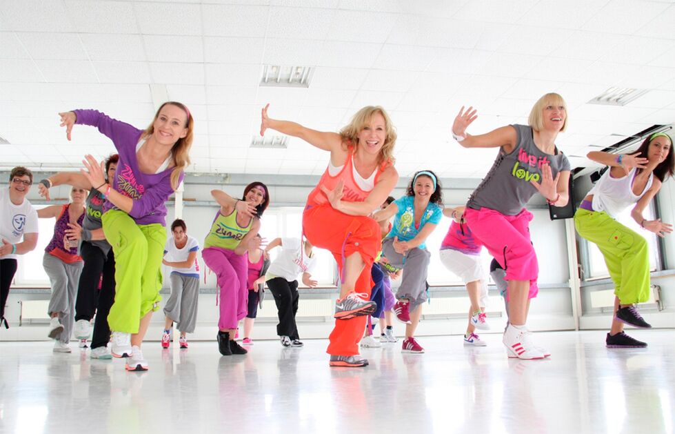 Zumba pikeun ngirangan kaleuwihan kalori